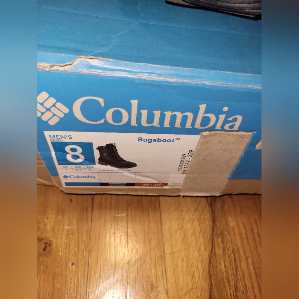 Columbia men's winter snow boots